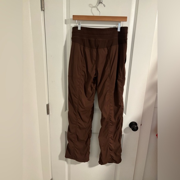 LULULEMON Dance Studio Mid-Rise Pant Full Length Java Brown Size 10 - Picture 10 of 11